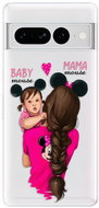 iSaprio Mama Mouse Brunette and Girl pro Google Pixel 7 Pro 5G - Phone Cover