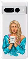 iSaprio Coffe Now pro Blond pro Google Pixel 7 Pro 5G - Phone Cover