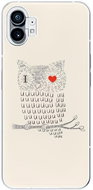 iSaprio I Love You 01 pro Nothing Phone 1 - Phone Cover