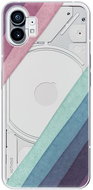 iSaprio Glitter Stripes 01 pro Nothing Phone 1 - Phone Cover