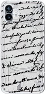 iSaprio Handwriting 01 pro black pro Nothing Phone 1 - Phone Cover