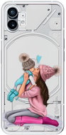 iSaprio Kissing Mom pro Brunette and Boy pro Nothing Phone 1 - Phone Cover