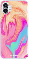iSaprio Orange Liquid pro Nothing Phone 1 - Phone Cover