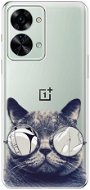 Phone Cover iSaprio Crazy Cat 01 pro OnePlus Nord 2T 5G - Kryt na mobil
