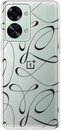 iSaprio Fancy pro black pro OnePlus Nord 2T 5G - Phone Cover