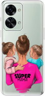 iSaprio Super Mama pro Two Girls pro OnePlus Nord 2T 5G - Phone Cover