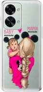iSaprio Mama Mouse Blond and Girl pro OnePlus Nord 2T 5G - Phone Cover