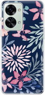 iSaprio Leaves on Blue pro OnePlus Nord 2T 5G - Phone Cover
