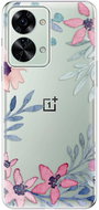 iSaprio Leaves and Flowers for OnePlus Nord 2T 5G - Phone Cover