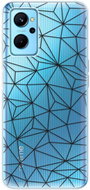 iSaprio Abstract Triangles 03 pro black pro Realme 9i - Phone Cover