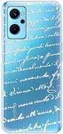 iSaprio Handwriting 01 pro white pro Realme 9i - Phone Cover