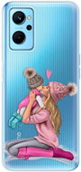 iSaprio Kissing Mom pro Blond and Girl pro Realme 9i - Phone Cover