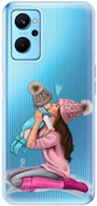 iSaprio Kissing Mom pro Brunette and Boy pro Realme 9i - Phone Cover
