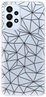 iSaprio Abstract Triangles 03 pro black pro Samsung Galaxy A23 / A23 5G - Phone Cover