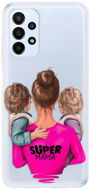 iSaprio Super Mama pro Two Boys pro Samsung Galaxy A23 / A23 5G - Phone Cover