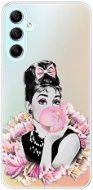 iSaprio Pink Bubble pro Samsung Galaxy A34 5G - Phone Cover