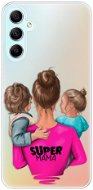 iSaprio Super Mama pro Boy and Girl pro Samsung Galaxy A34 5G - Phone Cover