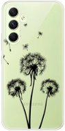 iSaprio Three Dandelions pro black pro Samsung Galaxy A54 5G - Phone Cover