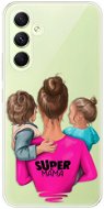 iSaprio Super Mama pro Boy and Girl pro Samsung Galaxy A54 5G - Phone Cover