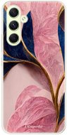 iSaprio Pink Blue Leaves pre Samsung Galaxy A54 5G - Kryt na mobil