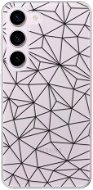 iSaprio Abstract Triangles 03 pro black pro Samsung Galaxy S23 5G - Phone Cover