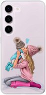 iSaprio Kissing Mom pro Blond and Boy na Samsung Galaxy S23 5G - Kryt na mobil