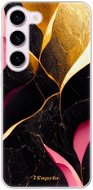 iSaprio Gold Pink Marble pro Samsung Galaxy S23 5G - Phone Cover
