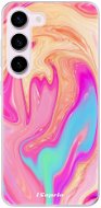 iSaprio Orange Liquid pro Samsung Galaxy S23 5G - Phone Cover