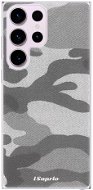 iSaprio Gray Camuflage 02 pro Samsung Galaxy S23 Ultra - Phone Cover