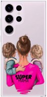 iSaprio Super Mama pro Two Boys pro Samsung Galaxy S23 Ultra - Phone Cover