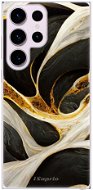 iSaprio Black and Gold pro Samsung Galaxy S23 Ultra - Phone Cover