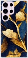 iSaprio Gold Leaves pro Samsung Galaxy S23 Ultra - Phone Cover