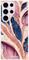iSaprio Purple Leaves pro Samsung Galaxy S23 Ultra - Phone Cover