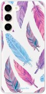 iSaprio Feather Pattern 10 na Samsung Galaxy S23+ 5G - Kryt na mobil