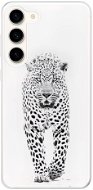 iSaprio White Jaguar pro Samsung Galaxy S23+ 5G - Phone Cover