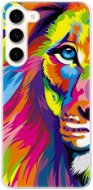 iSaprio Rainbow Lion pro Samsung Galaxy S23+ 5G - Phone Cover