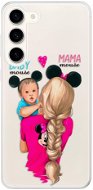 iSaprio Mama Mouse Blonde and Boy pro Samsung Galaxy S23+ 5G - Phone Cover