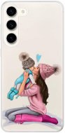 iSaprio Kissing Mom pro Brunette and Boy pro Samsung Galaxy S23+ 5G - Phone Cover