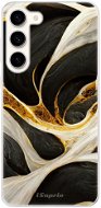 iSaprio Black and Gold pro Samsung Galaxy S23+ 5G - Phone Cover