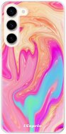 iSaprio Orange Liquid pro Samsung Galaxy S23+ 5G - Phone Cover