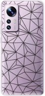 iSaprio Abstract Triangles 03 pro black pre Xiaomi 12 / 12X - Kryt na mobil