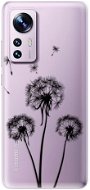 iSaprio Three Dandelions pro black na Xiaomi 12/12X - Kryt na mobil