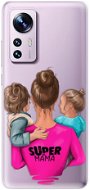iSaprio Super Mama pro Boy and Girl pro Xiaomi 12 / 12X - Phone Cover