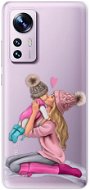 iSaprio Kissing Mom pro Blond and Girl pro Xiaomi 12 / 12X - Phone Cover