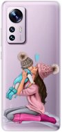 iSaprio Kissing Mom pro Brunette and Boy pro Xiaomi 12 / 12X - Phone Cover