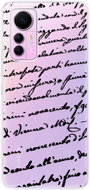 iSaprio Handwriting 01 pro black pro Xiaomi 12 Lite - Phone Cover