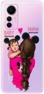 iSaprio Mama Mouse Brunette and Girl pro Xiaomi 12 Lite - Phone Cover
