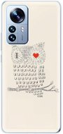 iSaprio I Love You 01 pro Xiaomi 12 Pro - Phone Cover