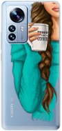 iSaprio My Coffe and Brunette Girl pro Xiaomi 12 Pro - Phone Cover