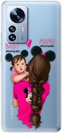 iSaprio Mama Mouse Brunette and Girl pro Xiaomi 12 Pro - Phone Cover